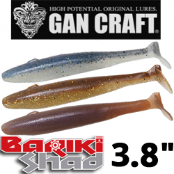 Gan Craft Bariki Shad 3.8"