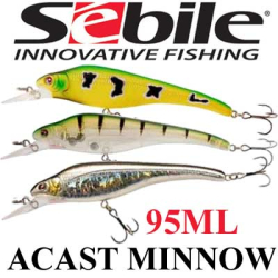 Sebile Acast Minnow Medium Lip 95мм 10,1гр.