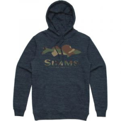 Толстовка Simms Walleye Logo Hoody, Navy, XXL