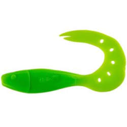 Силиконовая приманка Helios Kasandra 4" 29/10,9см Lime 5шт. (HS-34-008)