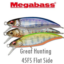 Megabass Great Hunting 45FS Flat Side