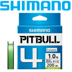 Shimano PL-M64R Pitbull 4 200m Lime Green