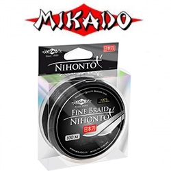 Mikado Nihonto Fine Braid Black 100м