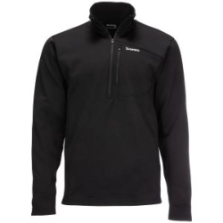 Пуловер Simms Thermal 1/4 Zip Top, Black, XXL