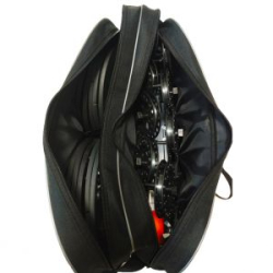 Набор жерлиц RodStars в сумке 10 шт, алюминиевая стойка катушка 75 мм (оснащенные)