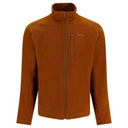 Пуловер Simms Rivershed Full Zip Fleece Jacket, Cobia Heather, XXL