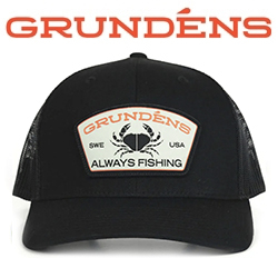 Grundens Always Fishing Trucker, Black