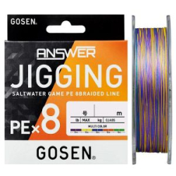 Леска плетеная Gosen Answer Jigging PEx8 200m 2.0 35LB