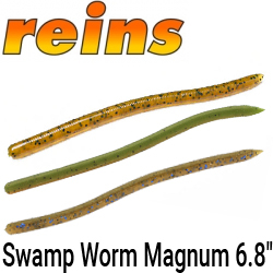 Reins Swamp Worm Magnum 6.8"