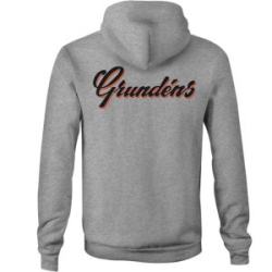 Толстовка Grundens Displacement DWR Hoodie, Athletic Heather, XL