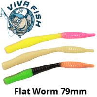 Viva Fish Flat Worm - 79 мм