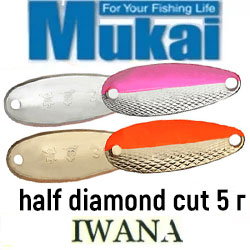 Mukai Keiryu Iwana 5.0g (Wave) half diamond cut