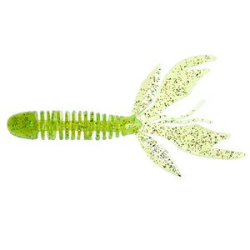 Съедобная резина твистер-рачок Akkoi Slick 75 цв. G002