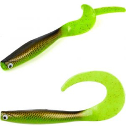 Силиконовая приманка Lucky John 3D BBS Series Kubira Fire Tail 9,0" (22,86)/PG45 1шт.