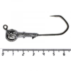 Призёр джиг-головка на крючке 5/0 16гр. 3шт.