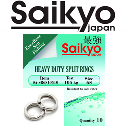 Saikyo Heavy Duty Split Rings (CN)