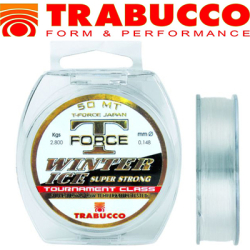 Trabucco T-Force Winter Ice Super Strong, Clear 50m