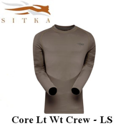 Sitka Core Lt Wt Crew LS Pyrite 