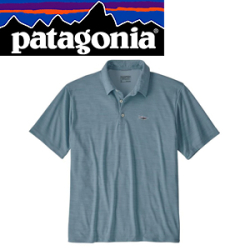 Patagonia M's Sunshade Polo - Tarpon Fitz Roy Berlin Blue (BEBL)