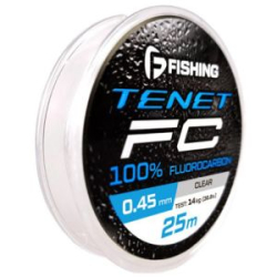Леска F-Fishing Tenet Fluorocarbon 25m 0,55мм 17,7кг/39lb