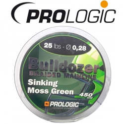 Prologic Bulldozer Braid Moss Green 450m