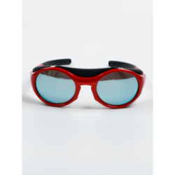 Очки поляризационные Extreme Fishing ADD-505, цвет оправы Блестящий темнокрасный, цвет линз Белый зеркальный