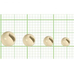 Шарик вольфрам с прорезью Fish Season 0,45 гр., 3,8 мм., цвет Светонакопительный (уп.5шт.)