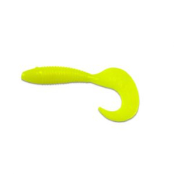 Силиконовая приманка Mann's Lucky 80 цв. лим-флуор (упак 8шт) Lucky80_02
