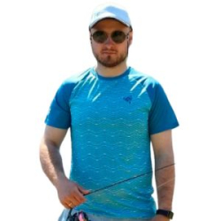 Футболка CF Wave blue M