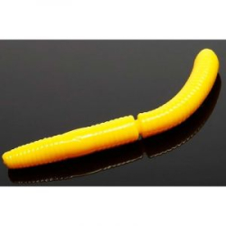 Силиконовая приманка Libra Lures Fatty D'Worm Tournament 55 (Сыр) (5.5см) цвет 007 12 шт.