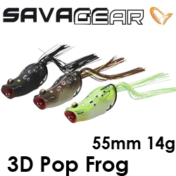 Savage Gear 3D Pop Frog 55