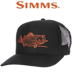 Simms Throwback Trucker, Black