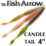 Fish Arrow Candle Tail 4"