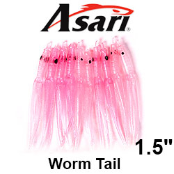 Asari Worm Tail 1.5"