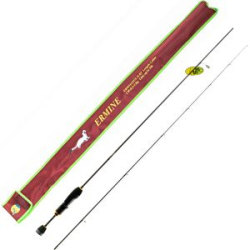 Удилище спиннинговое Fish Season Ermine, 2 секции, цельная верш., длина 1,68 м тест  0.3-1.0 г (рукоять разнес.) (ERM562XUL-S-R2)