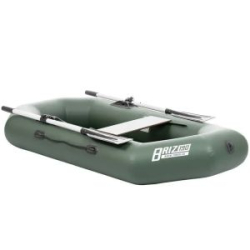 Лодка Бриз 190 с веслами зеленый (Тонар)