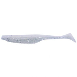 Силиконовая приманка DUO Realis Versa Shad 4" цвет #F076 White Back Shad