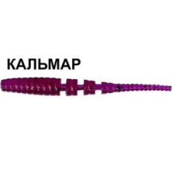 Силиконовая приманка Crazy Fish Polaris 3" 24-68-2-6 кальмар цв. lilac (сирень)