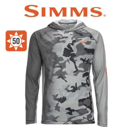 Simms SolarVent Hoody - Pro, Woodland Camo Steel