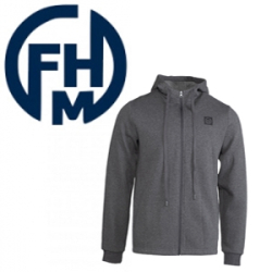 FHM "Wave zip" Темно-серый