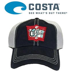 Costa Rodeo Navy Twill With White Mesh Navy