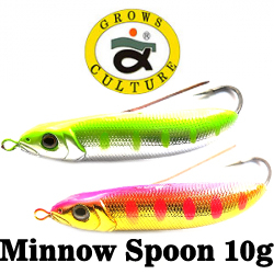 Grows Culture Minnow Spoon 6019 10g