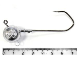 Призёр джиг-головка с ухом для поводка на крючке 6/0 2 шт. 60 гр.