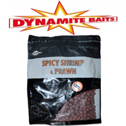 Dynamite Baits Spicy Shrimp & Prawn 10mm 1kg