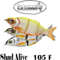 Izumi Shad Alive 105 Floating