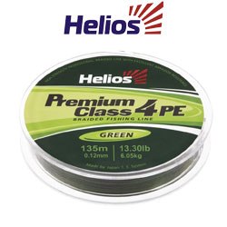 Helios Premium Class 4 PE Braid Green 135m