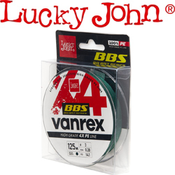 Lucky John Vanrex BBS х4 Braid Moss Green 125m