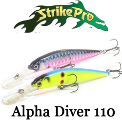 Strike Pro Alpha Diver 110 (JL-062F)