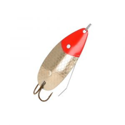 Блесна колеблющаяся Mikado Pike №1/18гр./7,6см - золото ( двойник, незацепляйка)