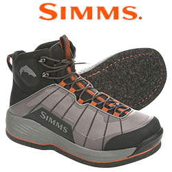 Simms Flyweight Boot - Felt, Steel Grey (14156-016)